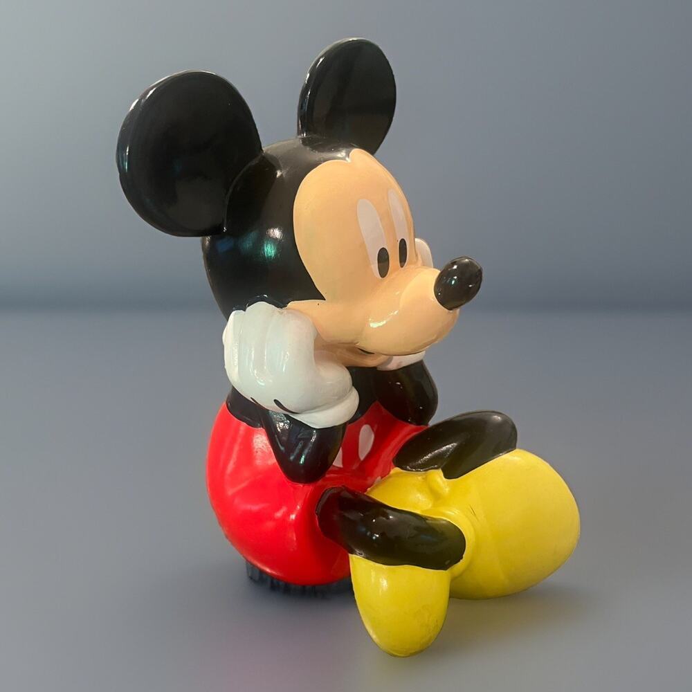 Disney Fab New York NY Mickey Mouse Ceramic Glass Piggy Coin Bank Jar - Picture 8 of 8